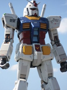 お台場のガンダム！