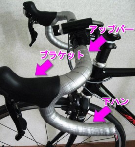 ドロップハンドル画像