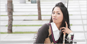 釣りガールのふくだあかりさんの画像