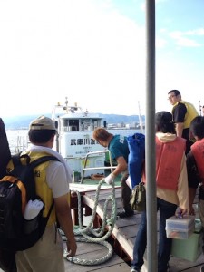 武庫川渡船乗船場