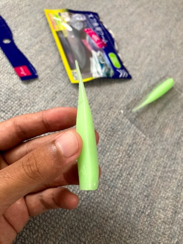 ワインド用ワームも優秀な出来