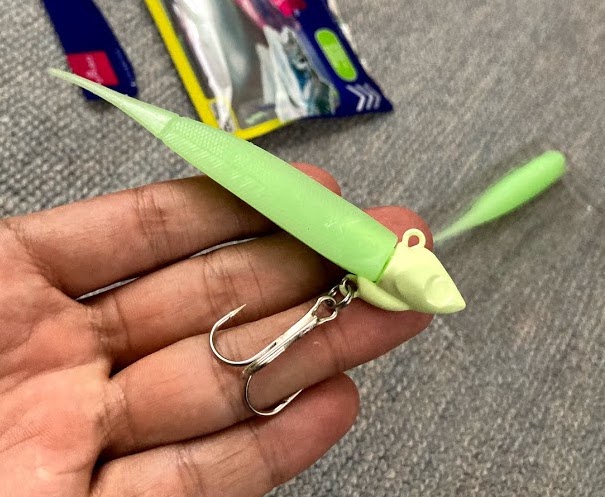 ダイソーでタチウオ用のワインド仕掛けとワームを買ってみた結果まとめ