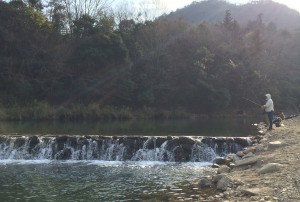 北田原マス釣り場外観