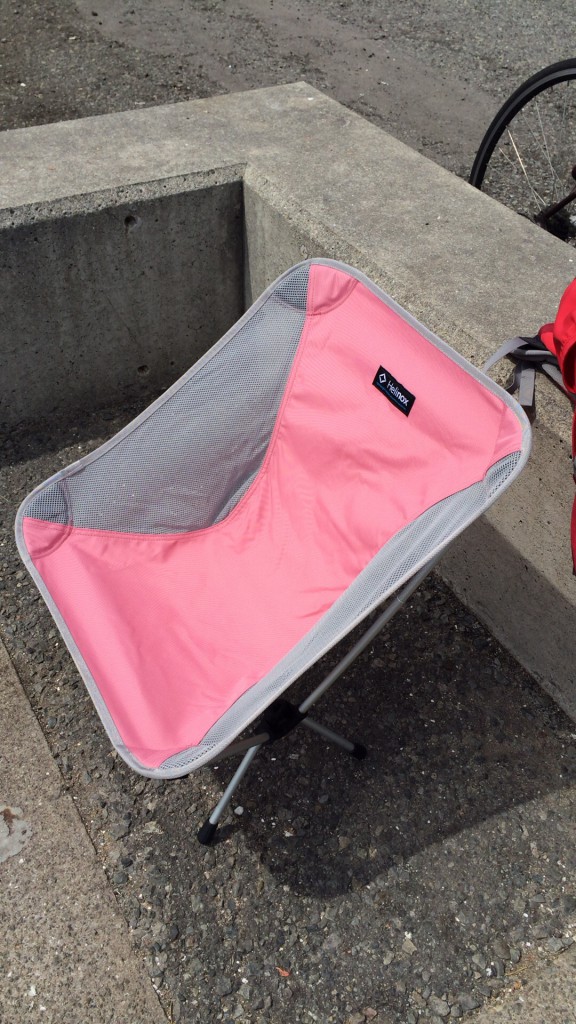 Helinox(ヘリノックス) ヘリノックスチェアエリート 使用写真