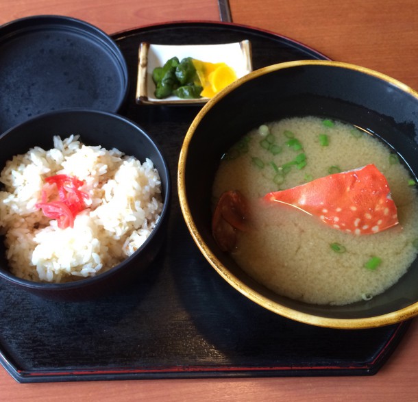 カニ定食