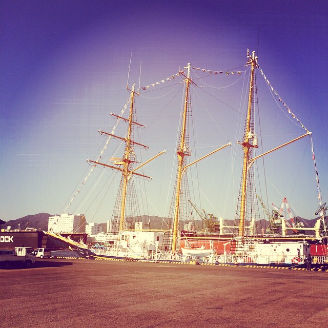 兵庫突堤の様子