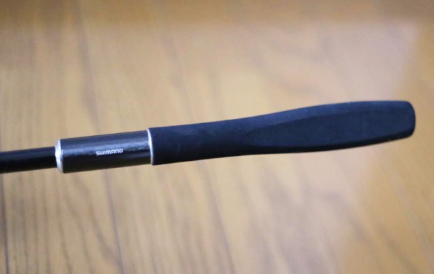 フラットなグリップエンド