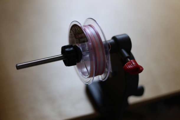 ラインをセットした図