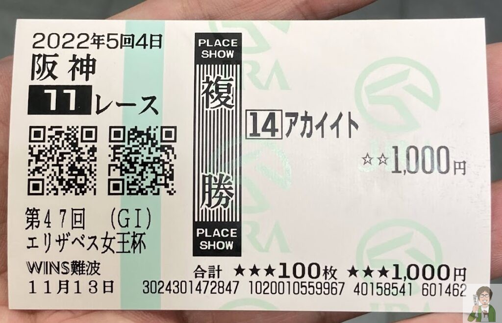 複勝で４着は勲章！馬券は人気薄を狙い続けなければ勝てない！